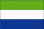Sierra Leone Nylon Flag