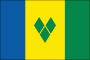 St. Vincent-Gren Nylon Flag