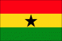 Ghana Nylon Flag