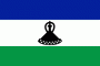 Lesotho Nylon Flag