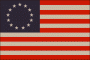 3x5' nylon Betsy Ross flag w/h&g